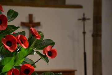 Poppies in Church